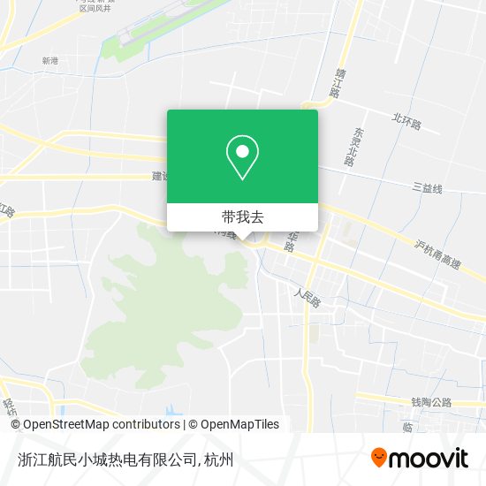 浙江航民小城热电有限公司地图