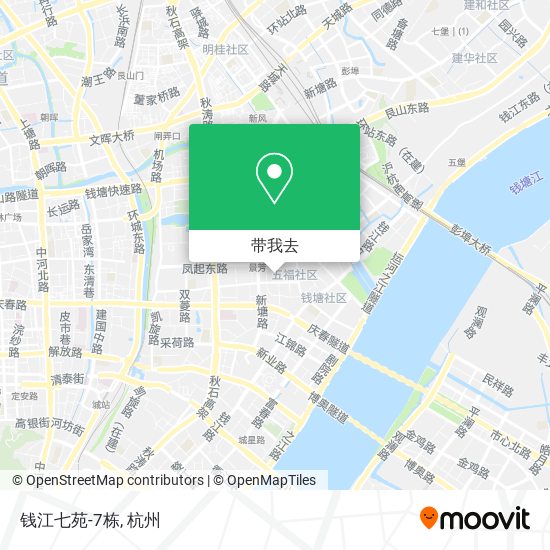 钱江七苑-7栋地图