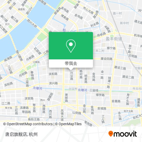 唐启旗舰店地图