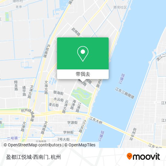 盈都江悦城-西南门地图