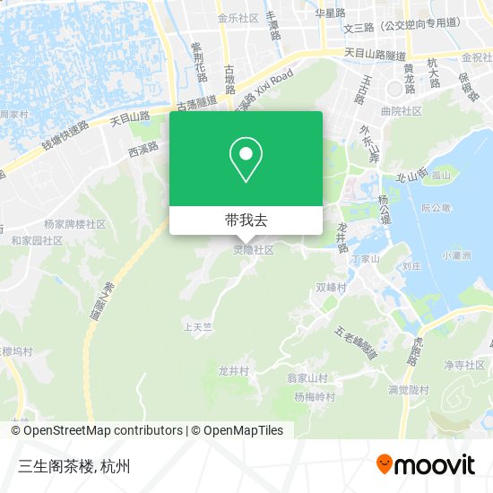 三生阁茶楼地图