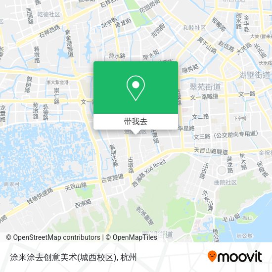 涂来涂去创意美术(城西校区)地图