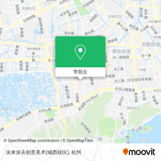 涂来涂去创意美术(城西校区)地图