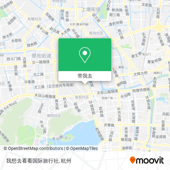 我想去看看国际旅行社地图