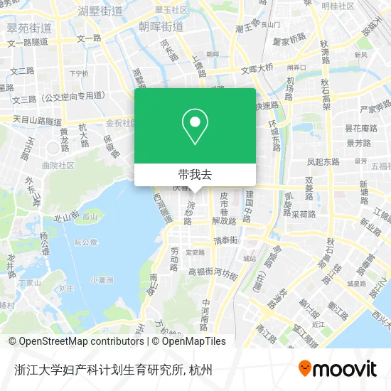 浙江大学妇产科计划生育研究所地图