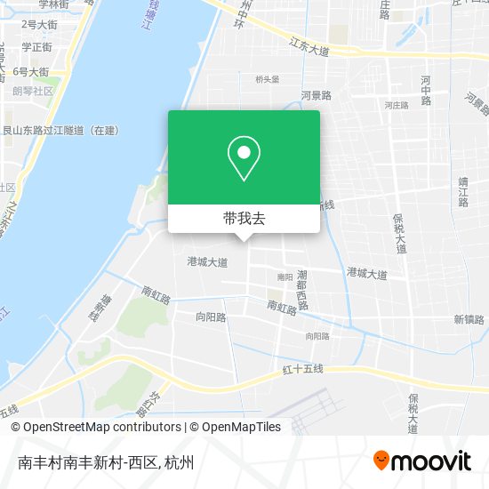 南丰村南丰新村-西区地图