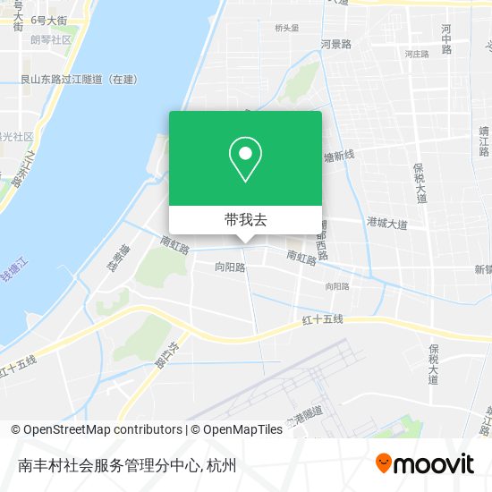 南丰村社会服务管理分中心地图
