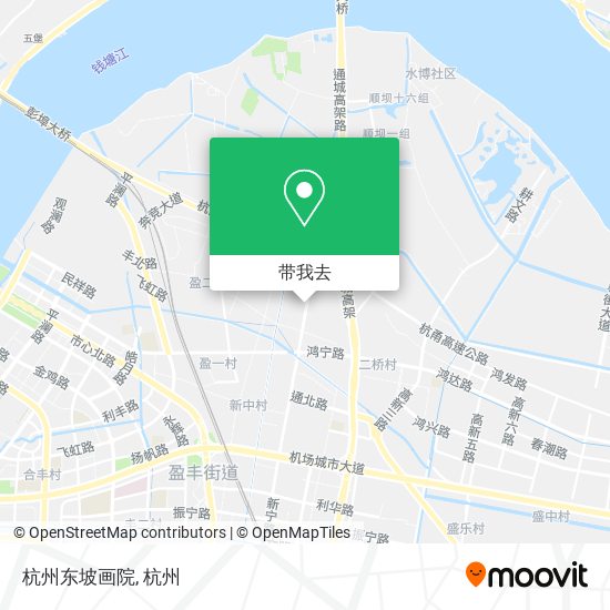 杭州东坡画院地图