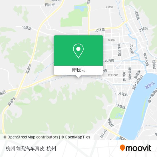 杭州向氏汽车真皮地图