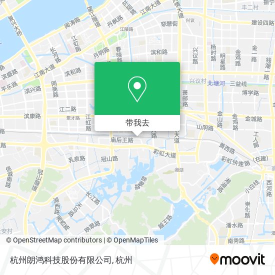 杭州朗鸿科技股份有限公司地图