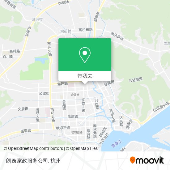 朗逸家政服务公司地图