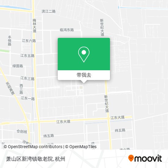 萧山区新湾镇敬老院地图