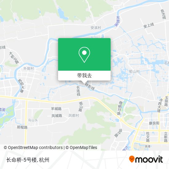 长命桥-5号楼地图