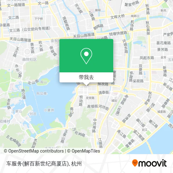 车服务(解百新世纪商厦店)地图