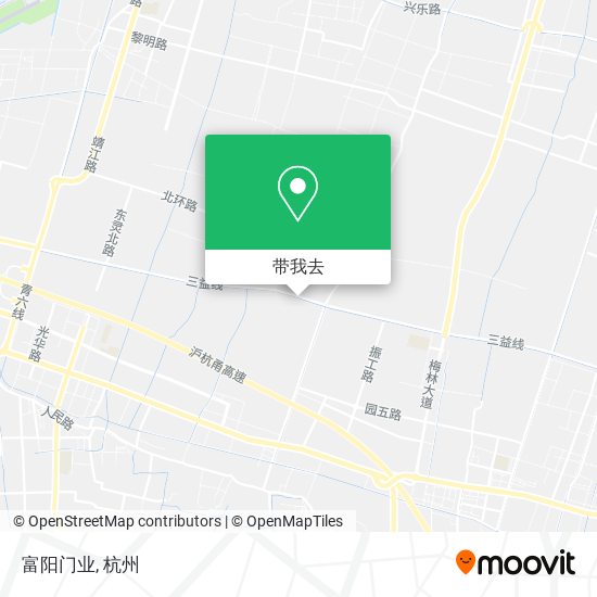 富阳门业地图