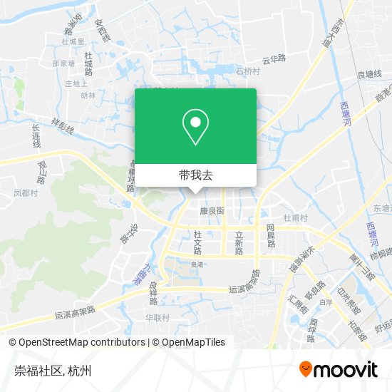 崇福社区地图