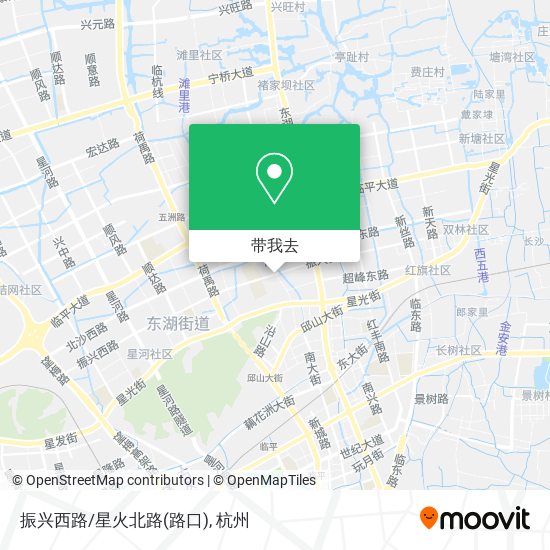 振兴西路/星火北路(路口)地图