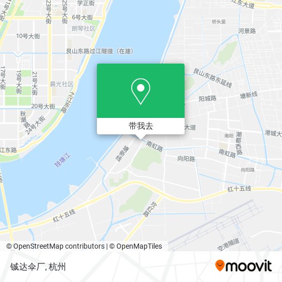 铖达伞厂地图