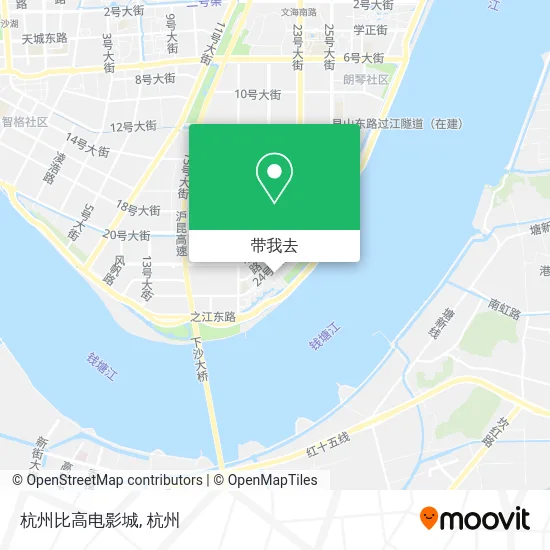 杭州比高电影城地图