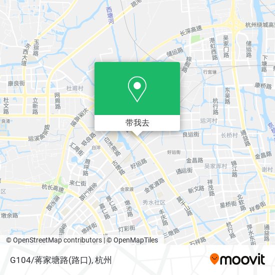 G104/蒋家塘路(路口)地图
