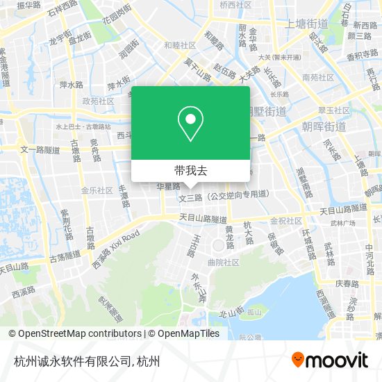 杭州诚永软件有限公司地图