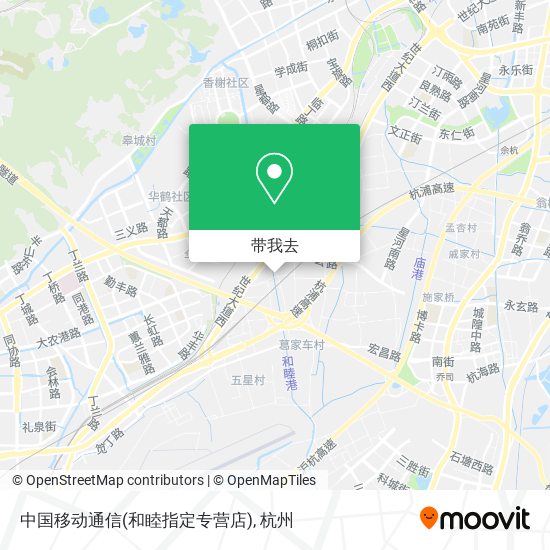 中国移动通信(和睦指定专营店)地图