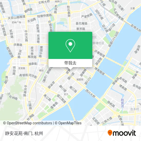 静安花苑-南门地图