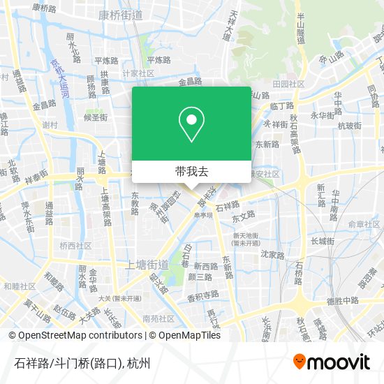 石祥路/斗门桥(路口)地图