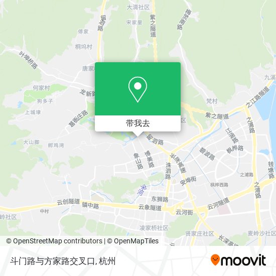 斗门路与方家路交叉口地图