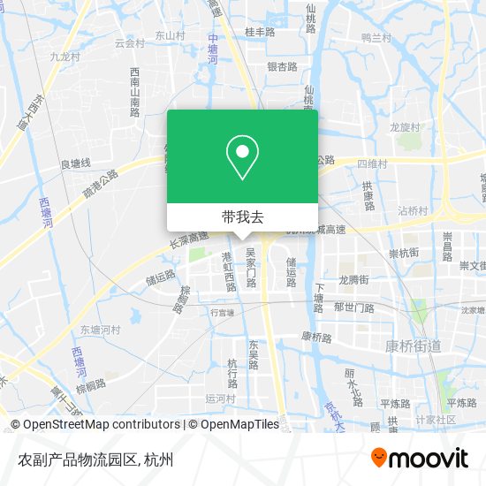 农副产品物流园区地图
