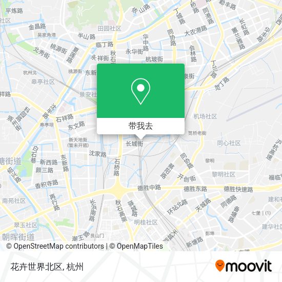 花卉世界北区地图