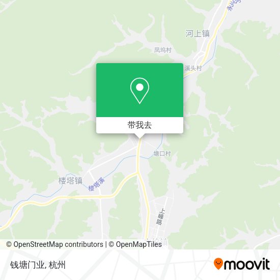 钱塘门业地图