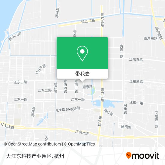 大江东科技产业园区地图
