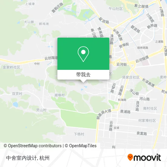 中舍室内设计地图