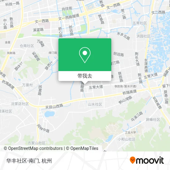 华丰社区-南门地图