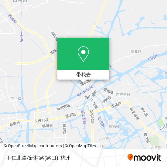 里仁北路/新村路(路口)地图