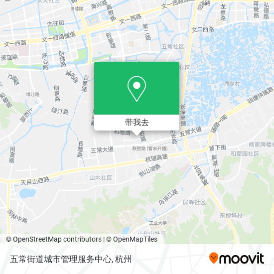 五常街道城市管理服务中心地图