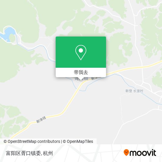 富阳区胥口镇委地图