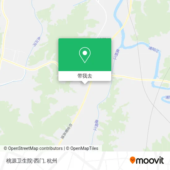 桃源卫生院-西门地图