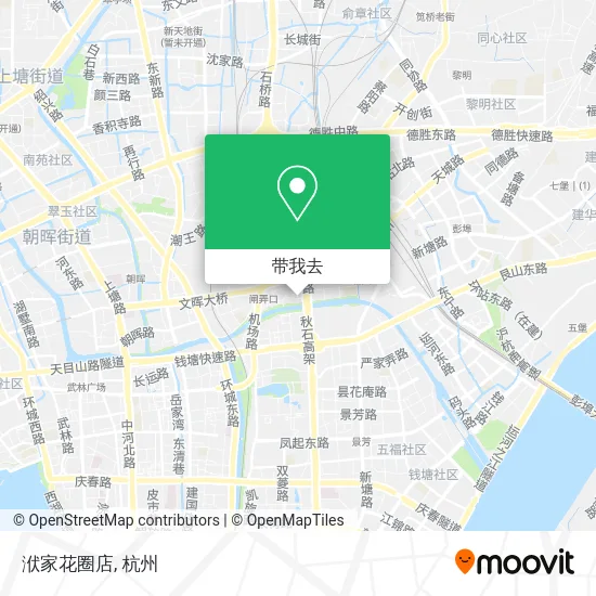 洑家花圈店地图