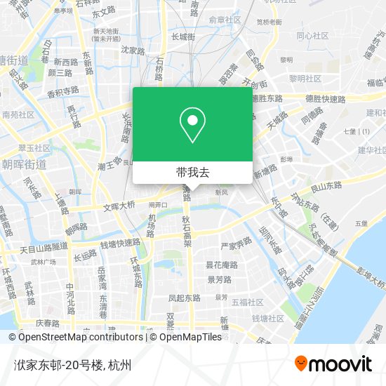 洑家东邨-20号楼地图