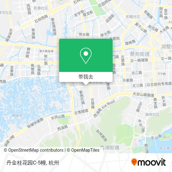 丹金桂花园C-5幢地图