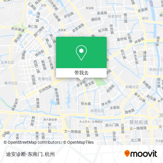 迪安诊断-东南门地图