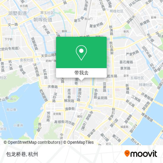 包龙桥巷地图