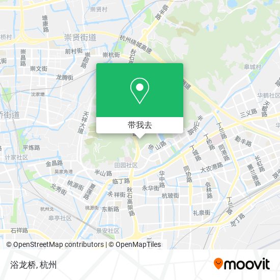 浴龙桥地图