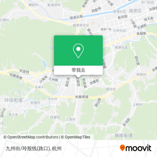 九州街/玲殷线(路口)地图