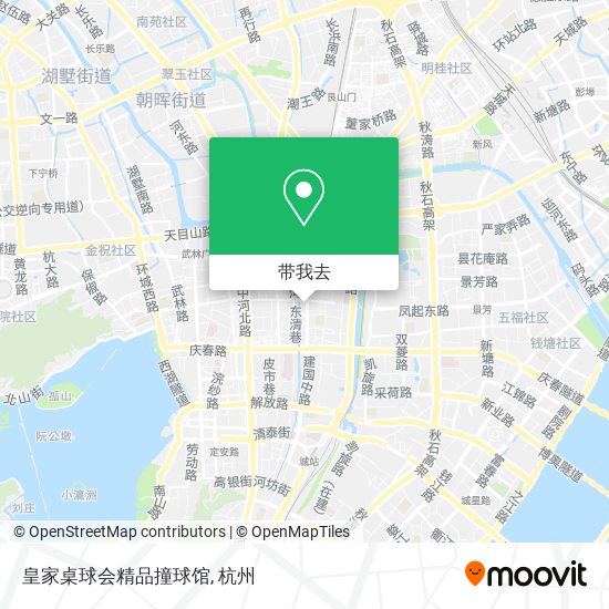 皇家桌球会精品撞球馆地图