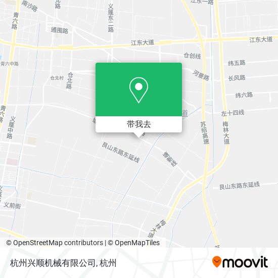 杭州兴顺机械有限公司地图