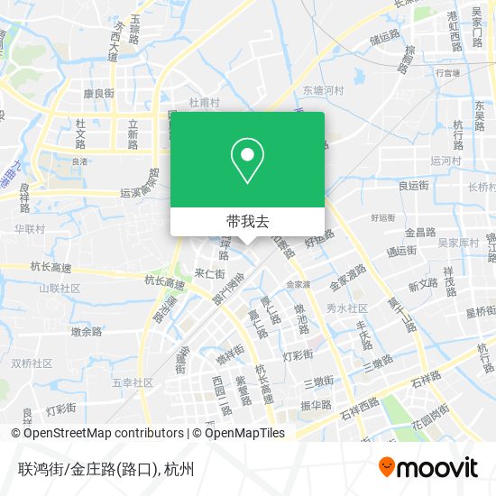 联鸿街/金庄路(路口)地图