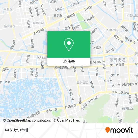 甲艺坊地图